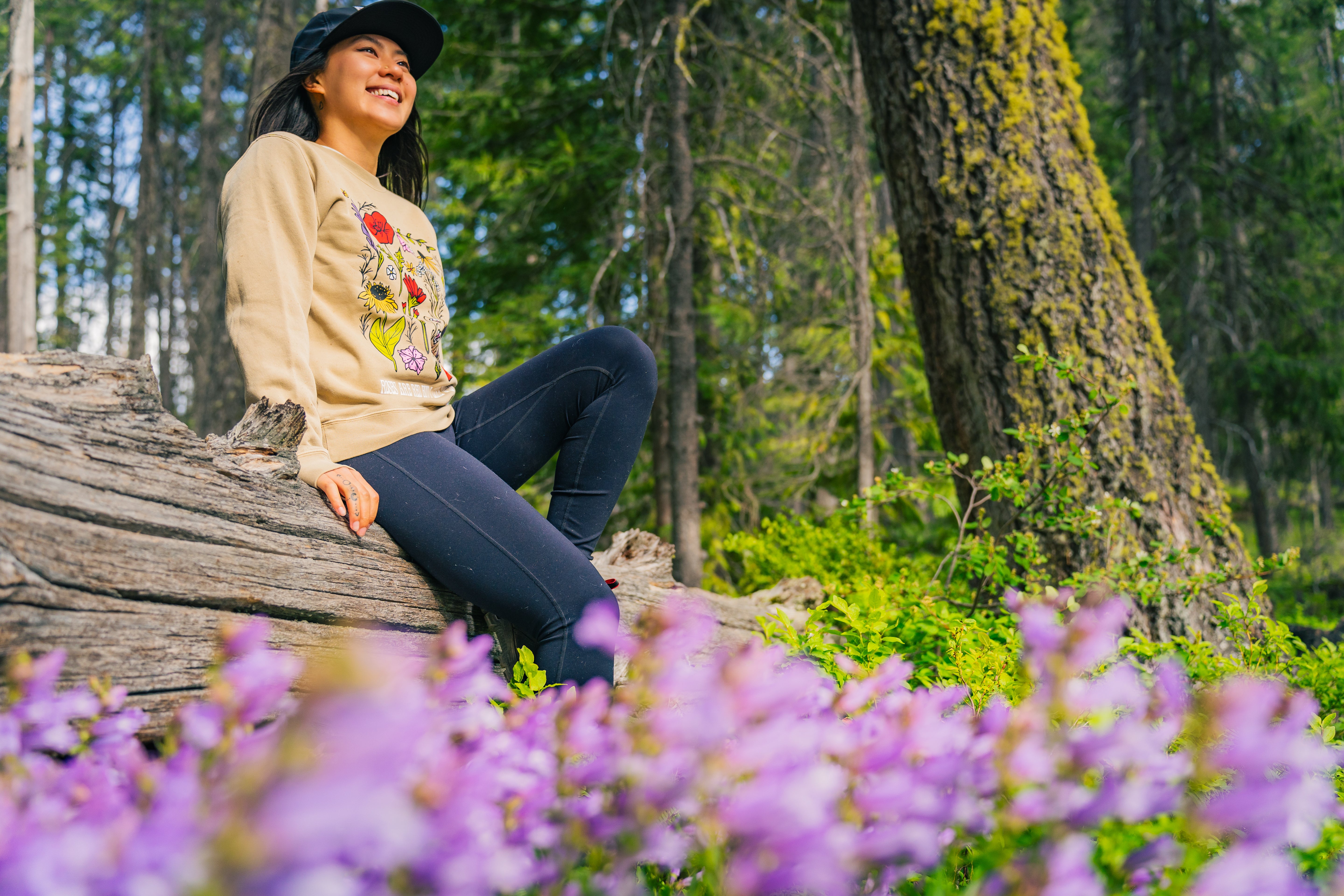 I Like Wildflowers Crewneck Sweatshirt