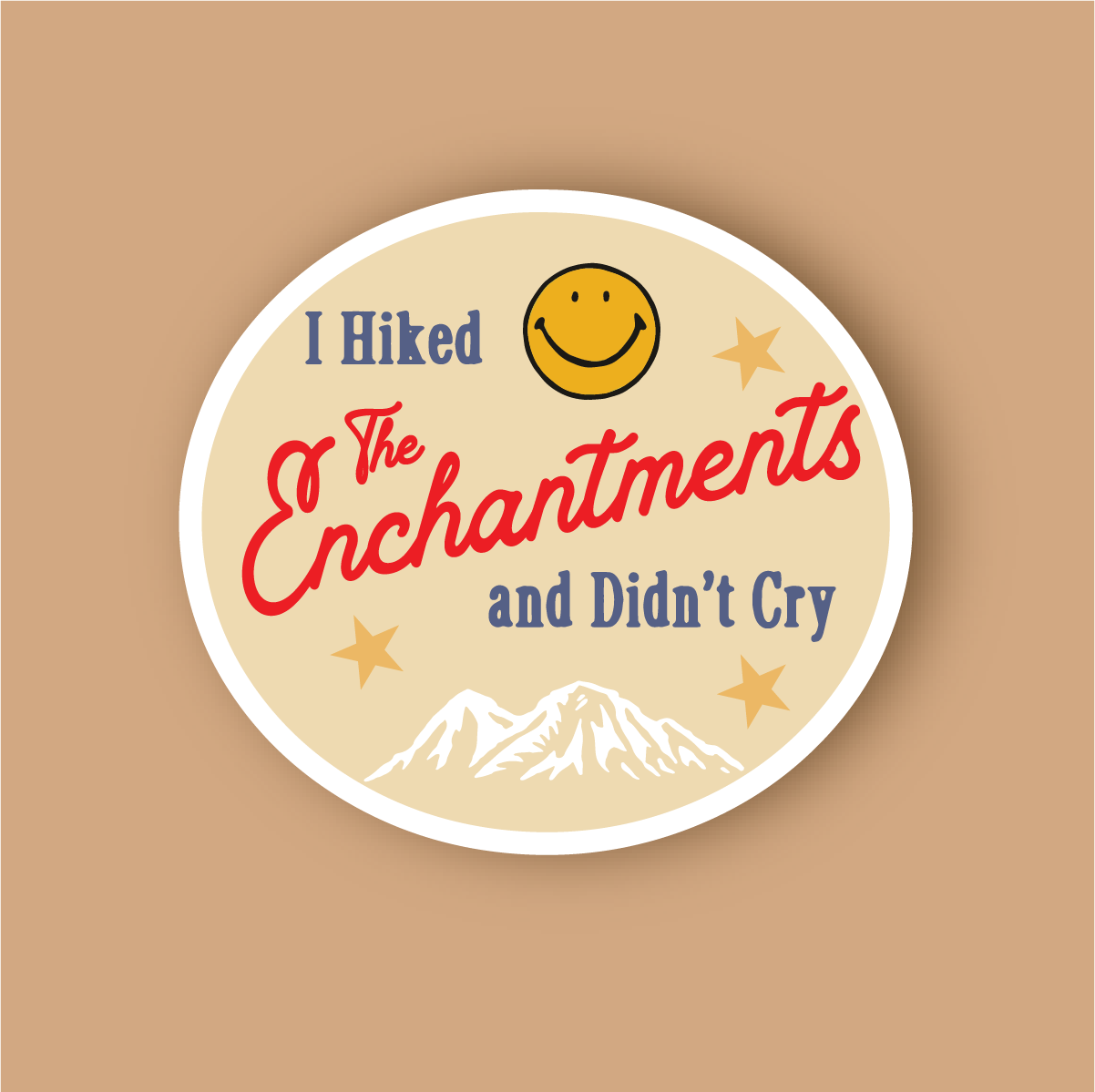 I Hiked The Enchantments and Didn't Cry Sticker