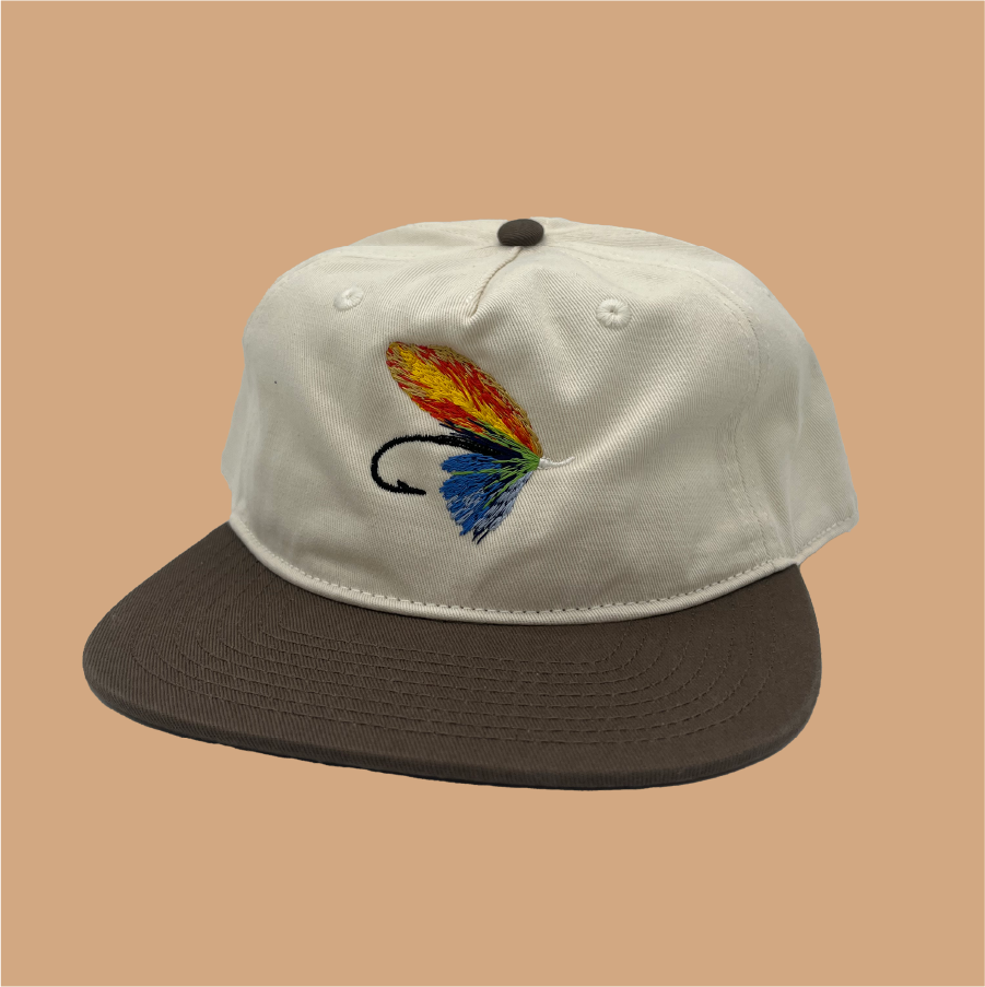 Two Tone Fishing Lure Hat