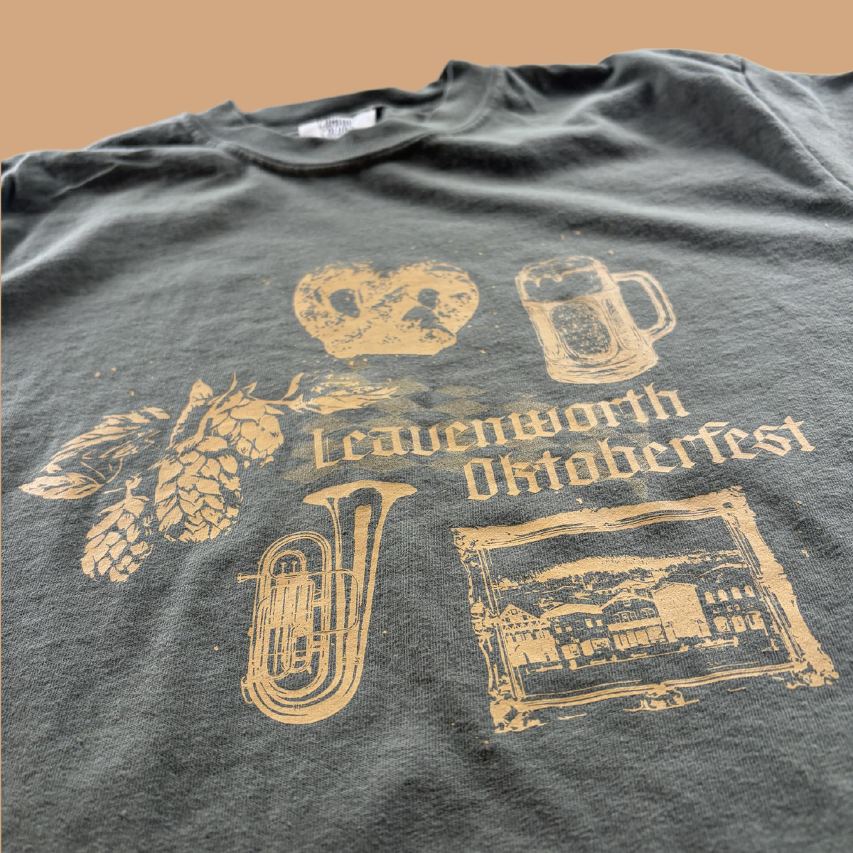 Leavenworth Oktoberfest Icons Tee