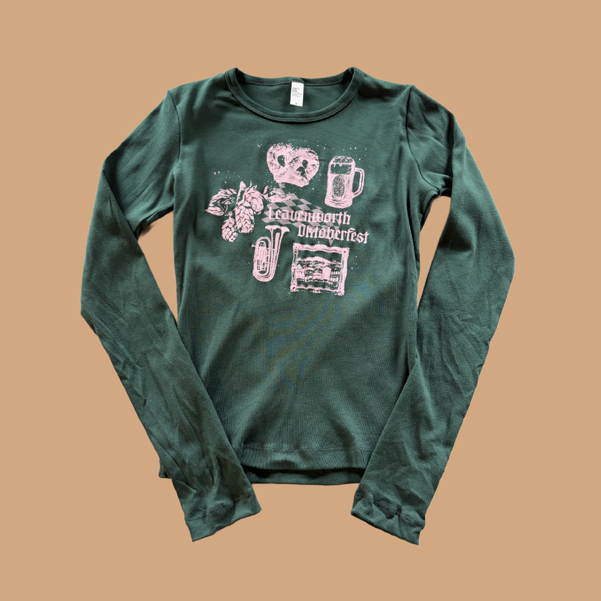 Leavenworth Oktoberfest Icons Ladies Longsleeve