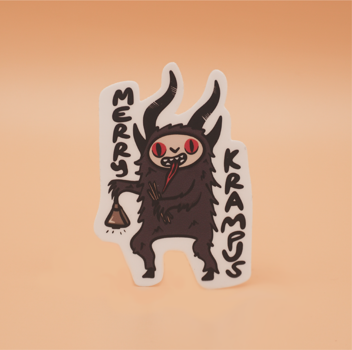 Merry Krampus Sticker