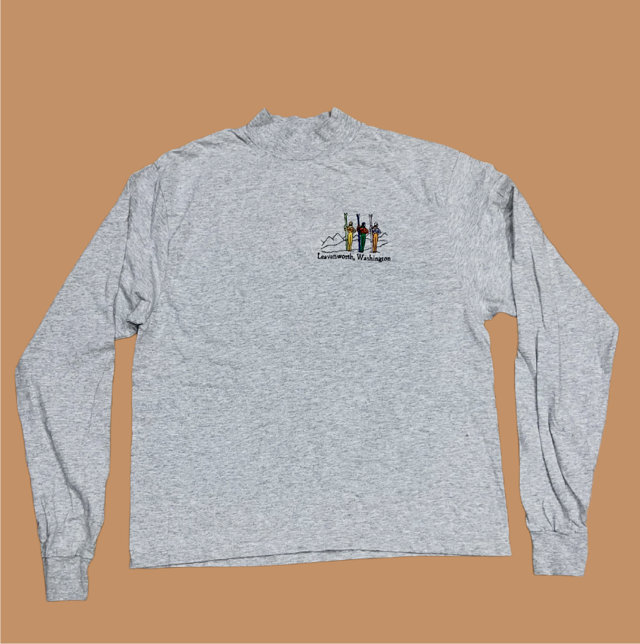 Leavenworth Ski Pals Mockneck Longsleeve