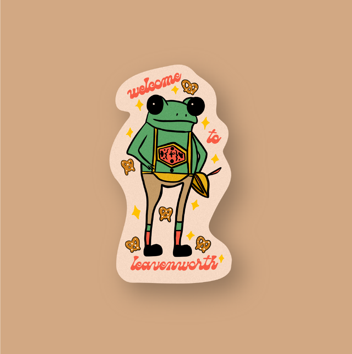 Welcome To Leavenworth Sticker