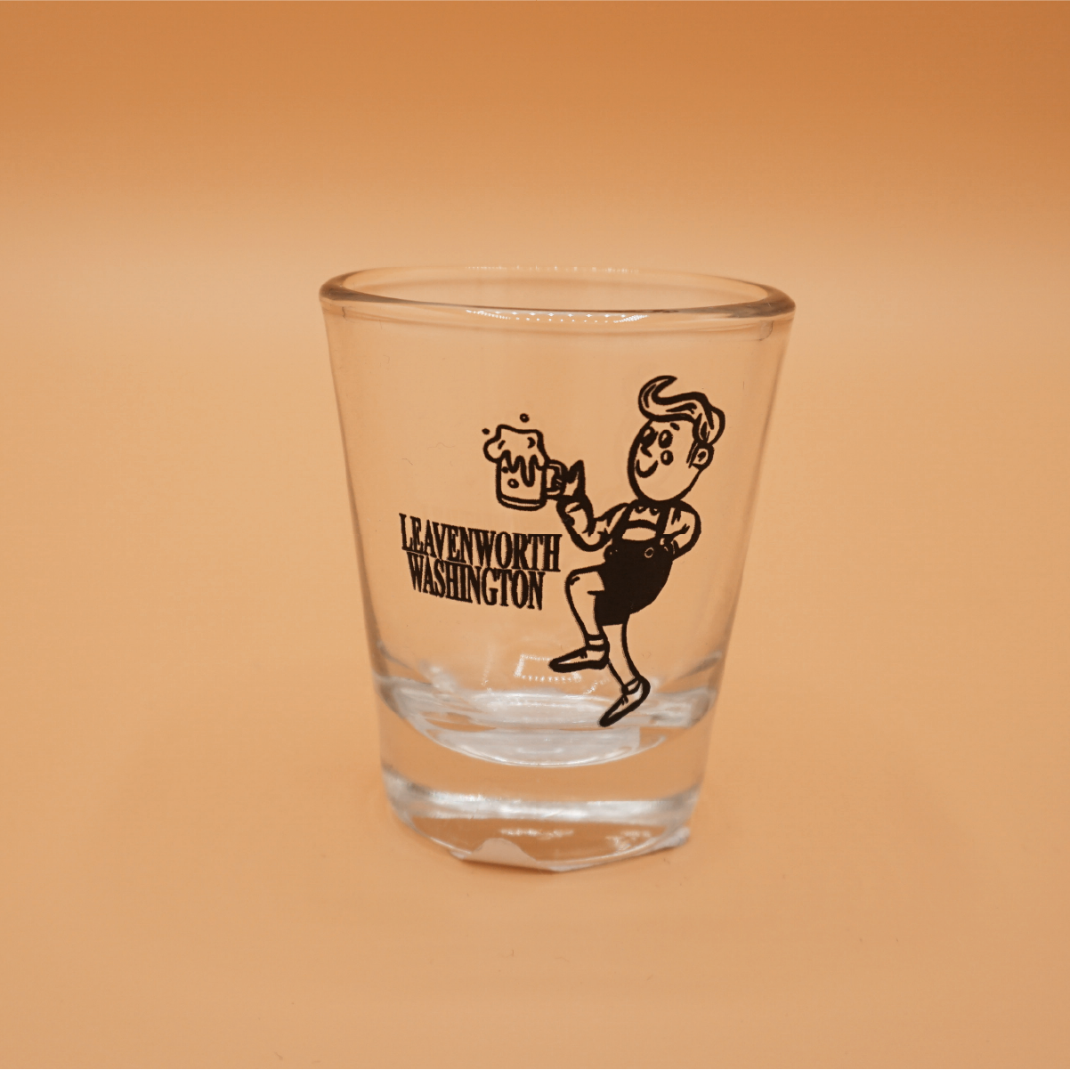 Leavenworth Washington Polka Shot Glass