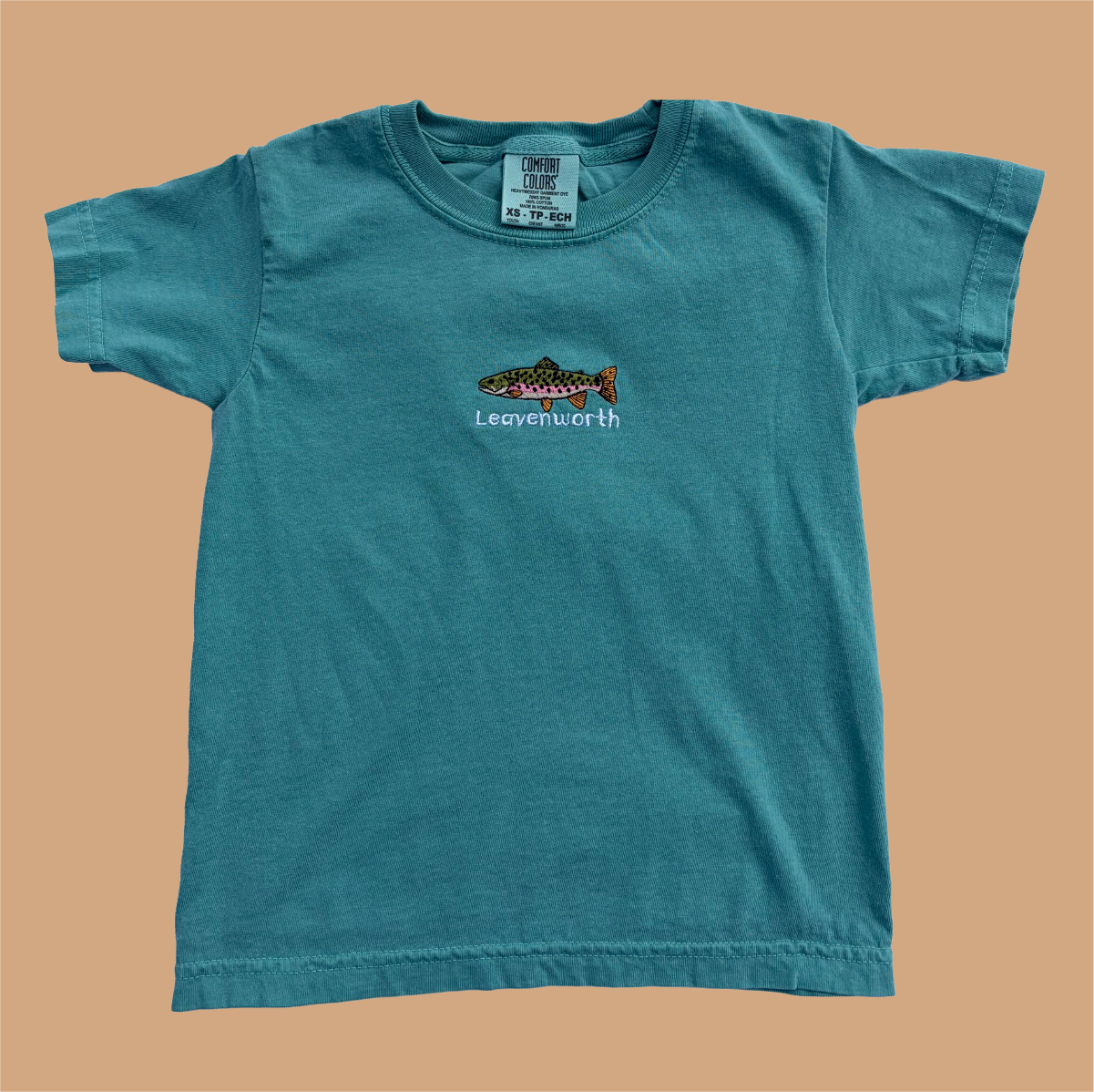 Leavenworth Rainbow Trout Youth Tee