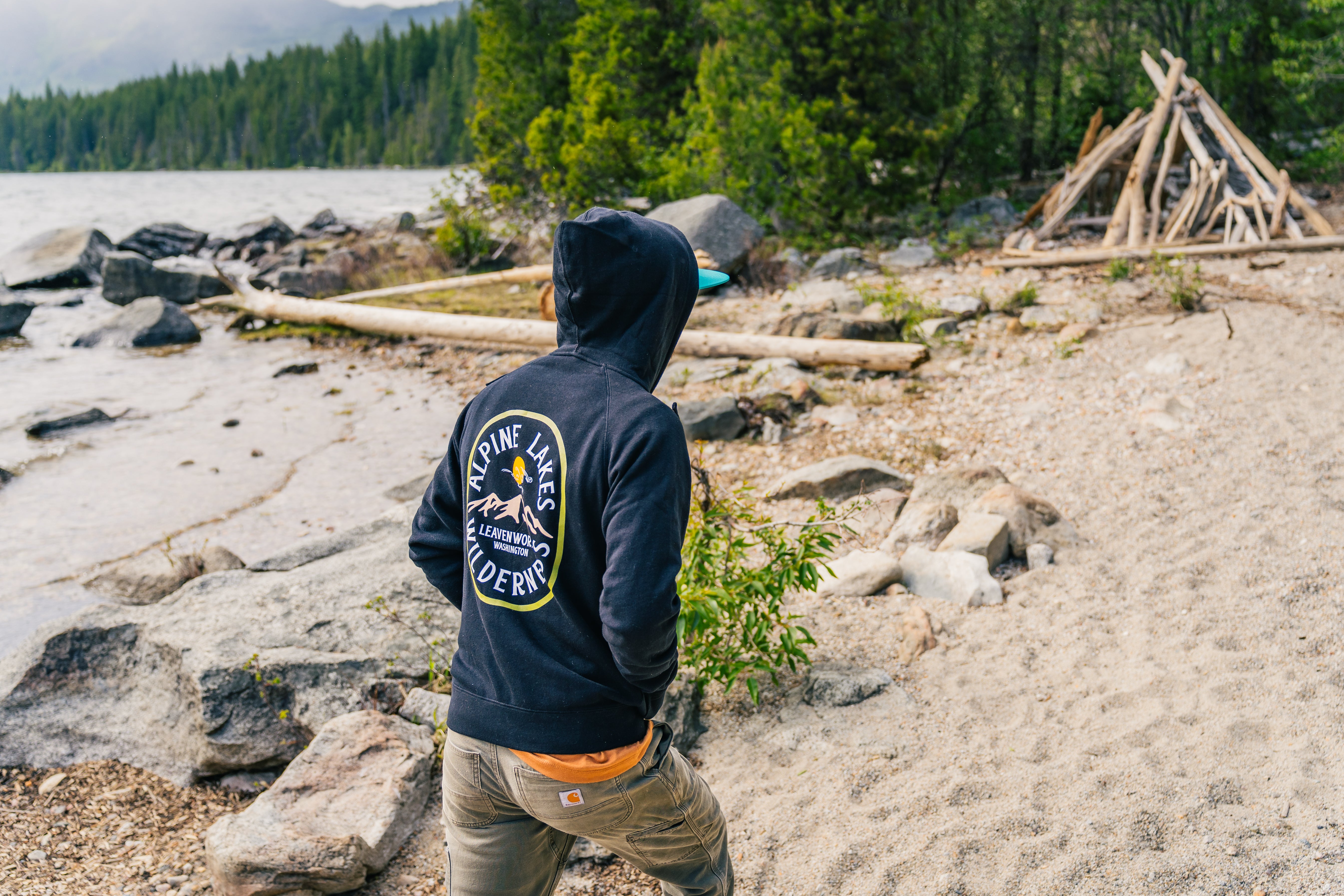 Alpine Wilderness Zip Hoodie