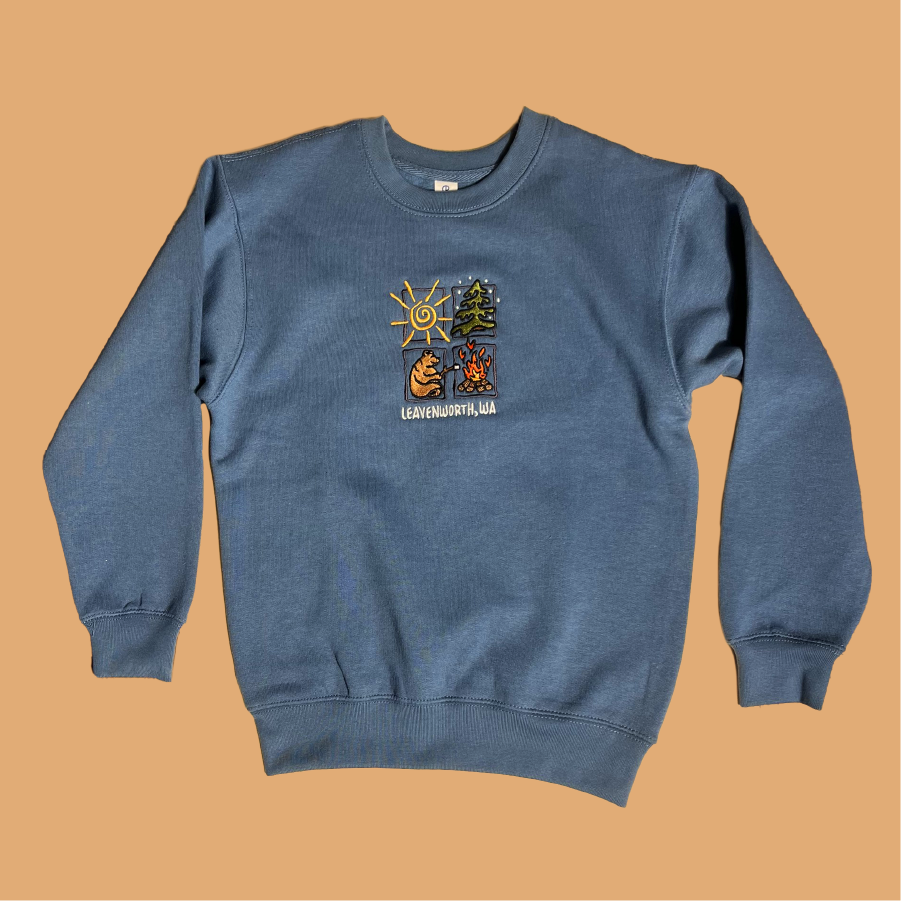 Bear Camp Youth Crewneck