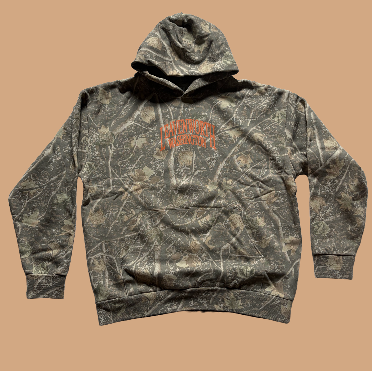 Leavenworth Heavyweight Camo Hoodie