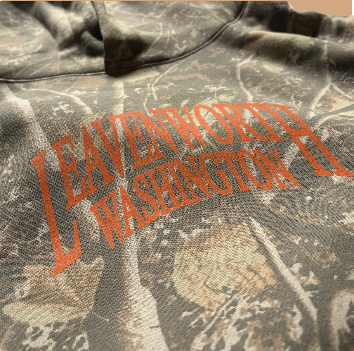 Leavenworth Heavyweight Camo Hoodie