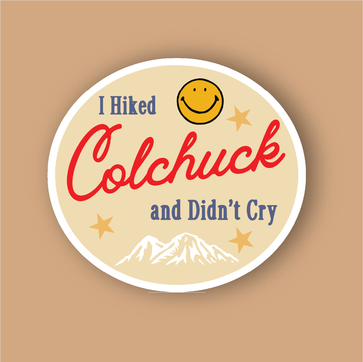 I Hiked Colchuck and Didn't Cry Sticker