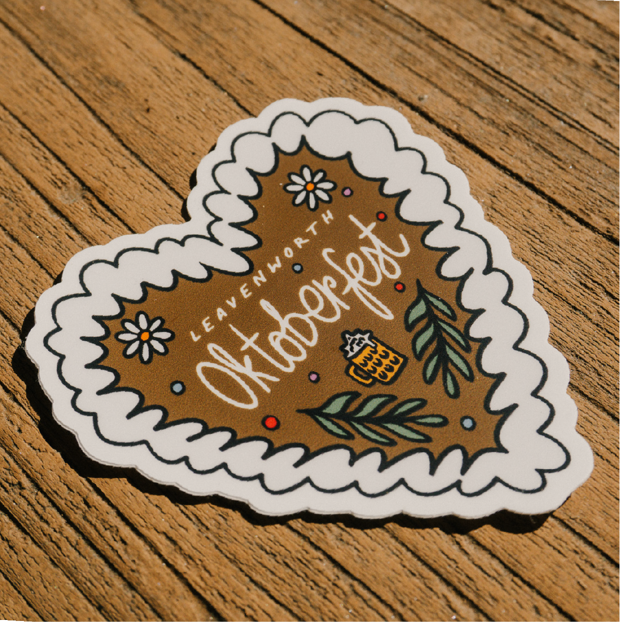 Oktoberfest Cookie Sticker