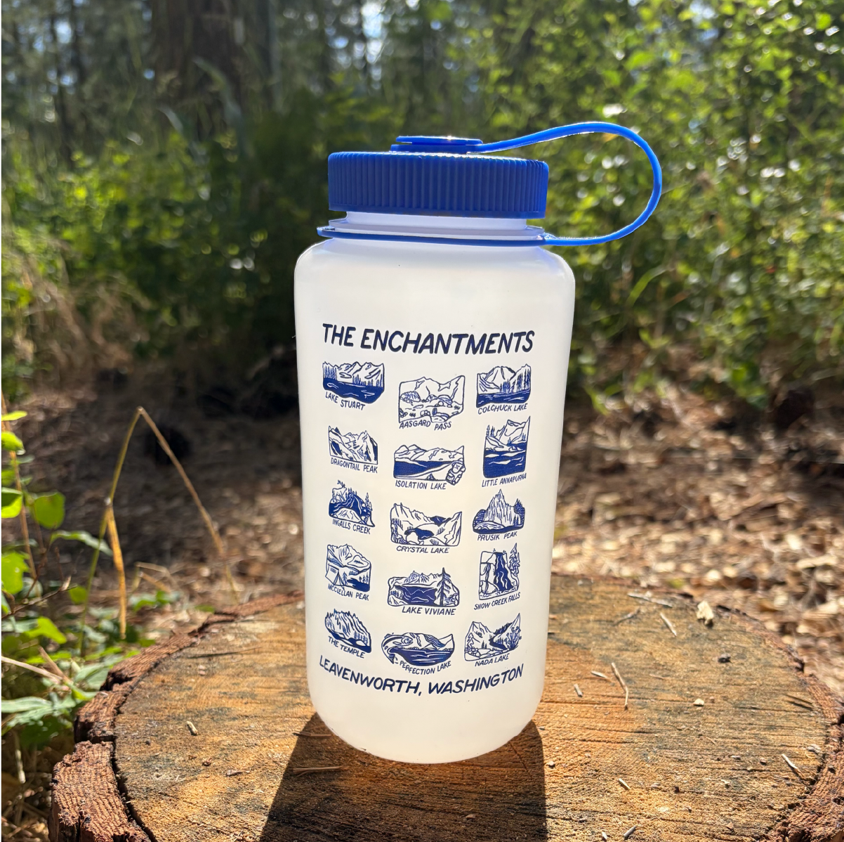 The Enchantments 32oz Wide Mouth Ultralite Nalgene