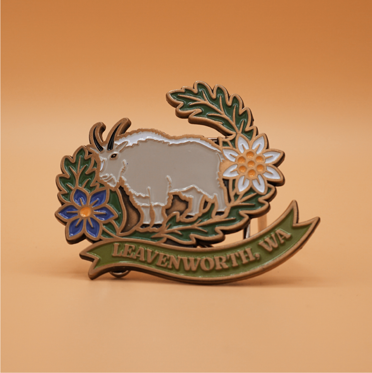 Leavenworth Washington Mountain Goat Magnet