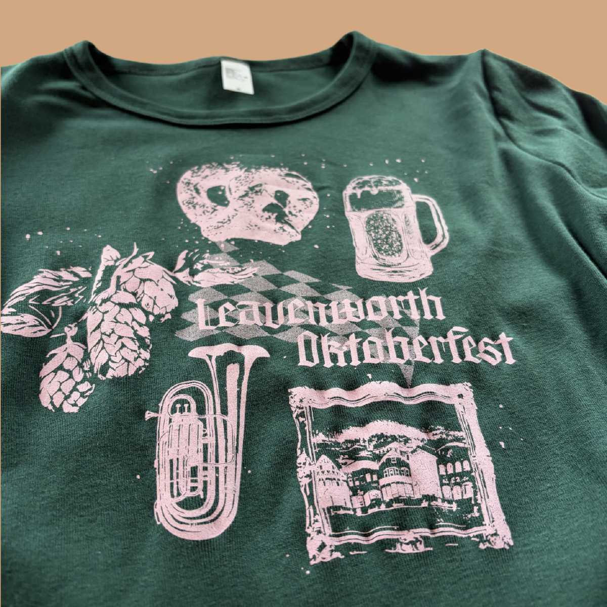 Leavenworth Oktoberfest Icons Ladies Longsleeve