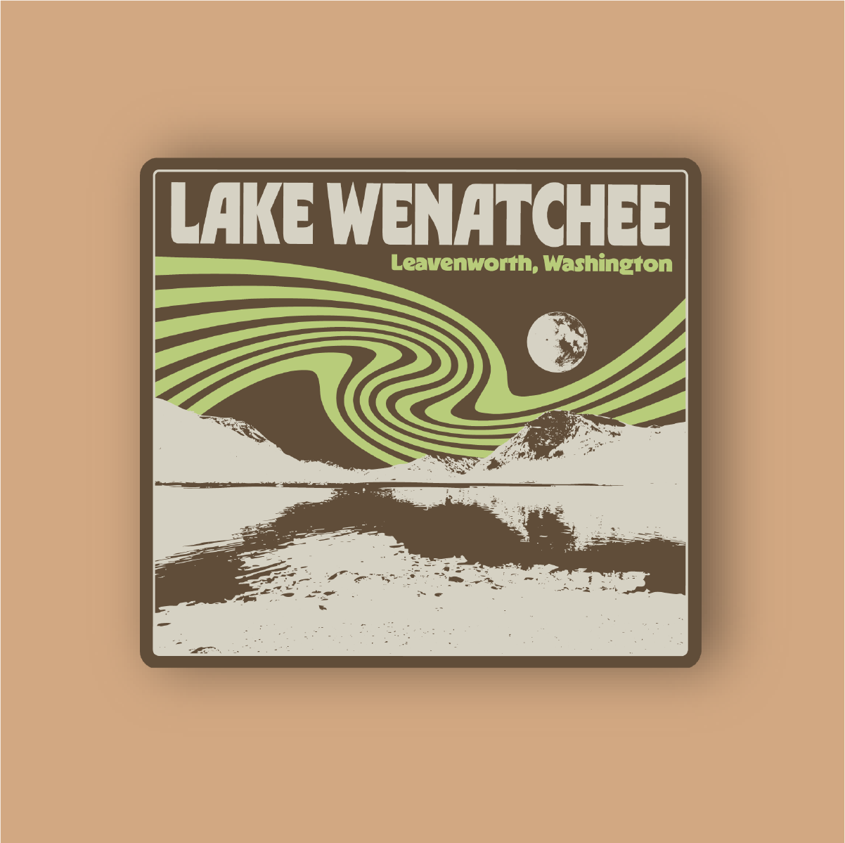 Lake Wenatchee Sticker