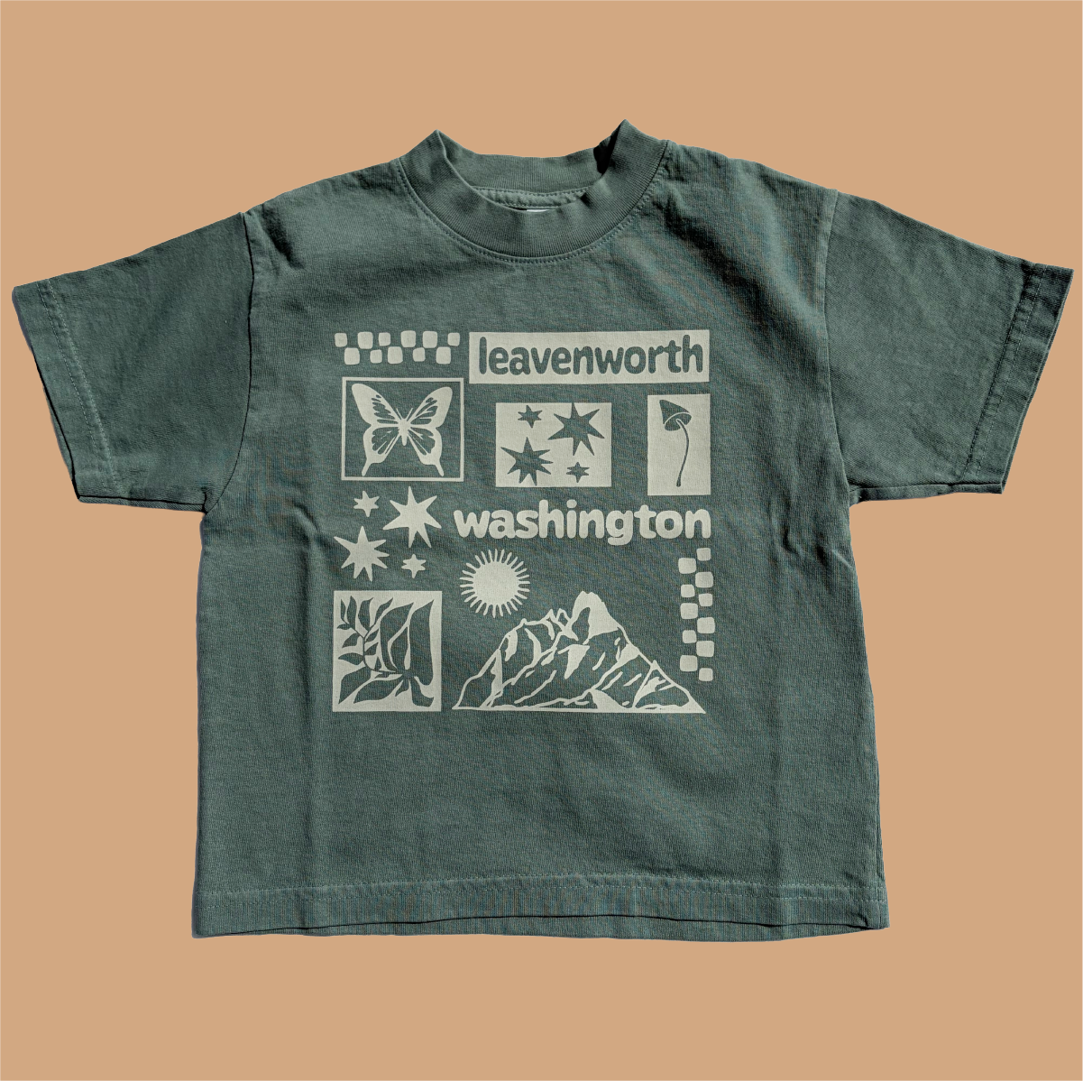 Leavenworth Icons Youth Atlantic Tee