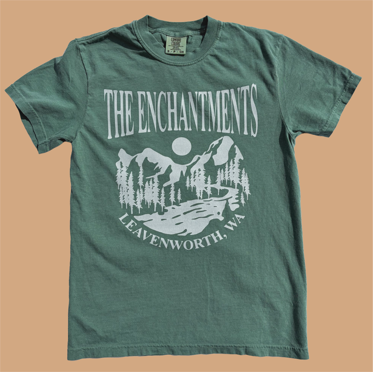 The Enchantments Light Green Tee