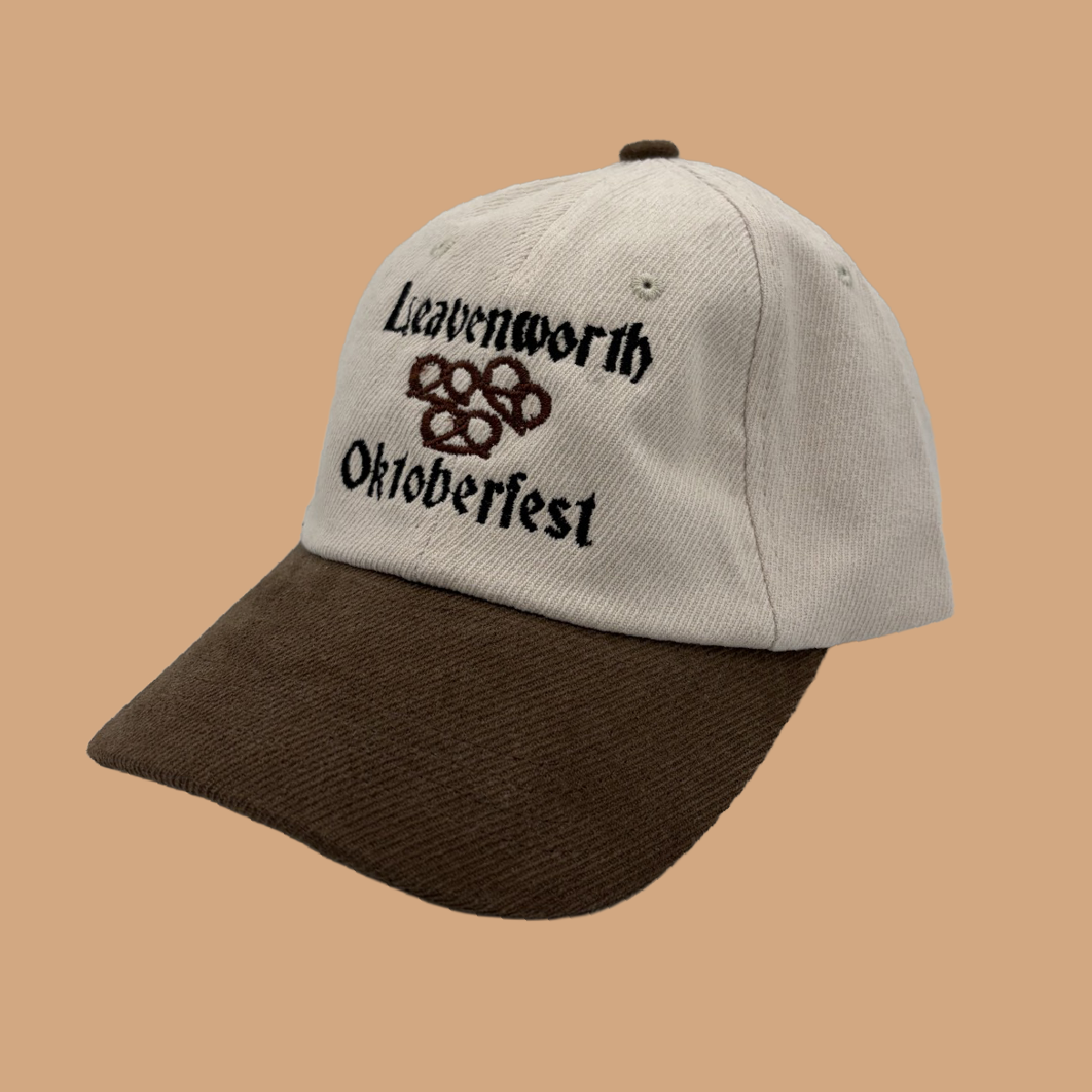 Leavenworth Oktoberfest Pretzel Embroidered Hat