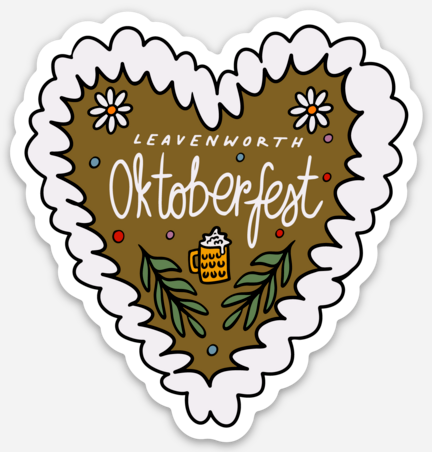 Oktoberfest Cookie Sticker